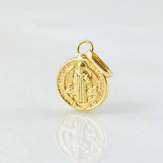 Dije San Benito 0.4 g / 1.5 cm Oro Amarillo 18K