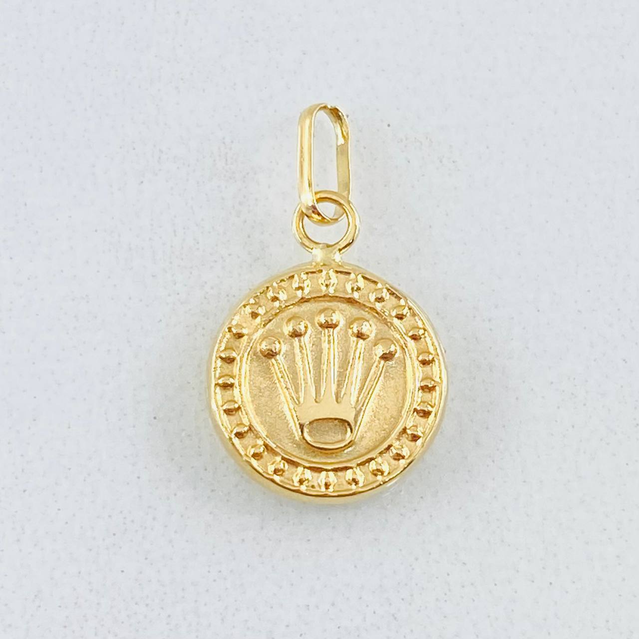 Dije Corona 0.5gr / 1.7cm / Oro Amarillo 18K