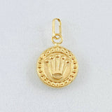 Dije Corona 0.5gr / 1.7cm / Oro Amarillo 18K