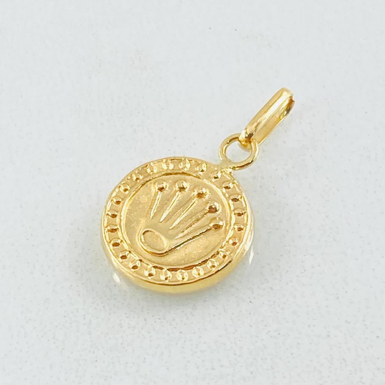 Dije Corona 0.5gr / 1.7cm / Oro Amarillo 18K