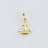 Dije Ancla 0.3gr / 1.4cm / Oro Amarillo 18K