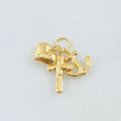 Dije Tres Gracias 0.8gr / 1.9cm / Oro Amarillo 18K ©
