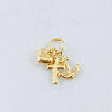 Dije Tres Gracias 0.6 g / 1.05 cm Oro Amarillo 18K