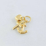 Dije Tres Gracias 0.6 g / 1.05 cm Oro Amarillo 18K