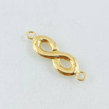 Herraje Infinito 0.6gr / 2.3cm / Oro Amarillo 18K