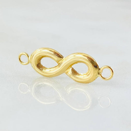 Herraje Infinito 0.6gr / 2.3cm / Oro Amarillo 18K