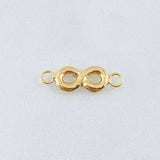 Herraje Infinito 0.45gr / 2cm / Oro Amarillo 18K