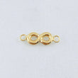 Herraje Infinito 0.3 g / 1.5 cm Oro Amarillo 18K