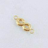 Herraje Infinito 0.25 g / 1.5 cm Oro Amarillo 18K