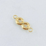 Herraje Infinito 0.45g / 2.3cm Oro Amarillo 18K