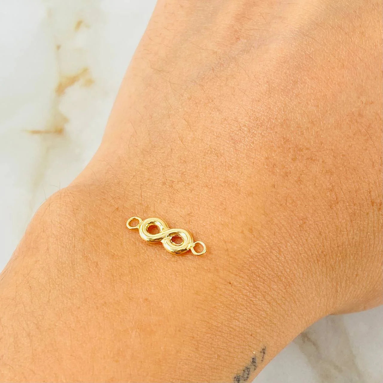 Herraje Infinito 0.3 g / 1.5 cm Oro Amarillo 18K