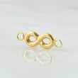 Herraje Infinito 0.45gr / 2cm / Oro Amarillo 18K