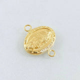 Herraje Virgen De Guadalupe 0.55 g / 1.5 cm Oro Amarillo 18K