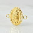 Herraje Virgen Guadalupe 0.85gr / 1.8cm / Oro 18K
