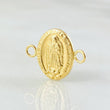 Herraje Virgen Guadalupe 0.45gr / 1.5cm / Oro Amarillo 18K