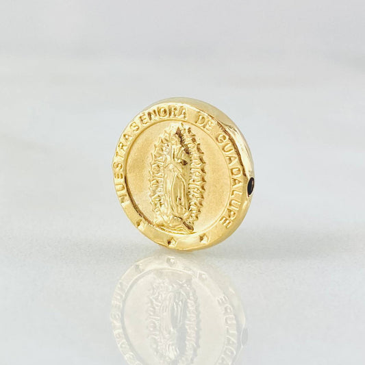 Herraje Virgen Guadalupe 0.8gr / 1.2cm / Oro Amarillo 18K
