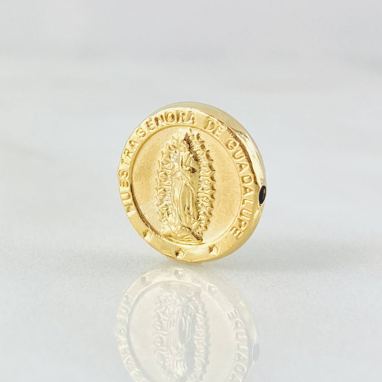 Herraje Virgen Guadalupe 0.8gr / 1.3cm / Oro Amarillo 18K *