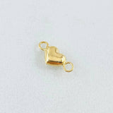 Herraje Corazón 0.2gr / 1.1cm / Oro Amarillo 18K