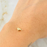 Herraje Corazón 0.2gr / 1.1cm / Oro Amarillo 18K