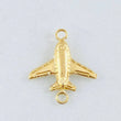 Herraje Avión 0.5 g / 1.7 cm Oro Amarillo 18K