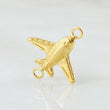 Herraje Avión 0.45gr / 1.7cm / Oro Amarillo 18K