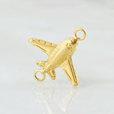 Herraje Avion 0.5gr / 1.7cm / Oro Amarillo 18K