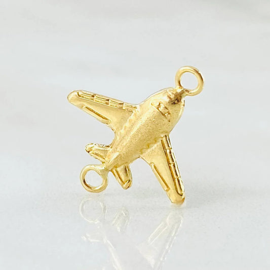 Herraje Avión 0.55 g / 1.7 cm Oro Amarillo 18K