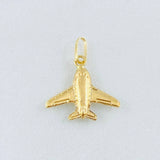 Dije Avion 0.45gr / 1.8cm / Oro Amarillo 18K %