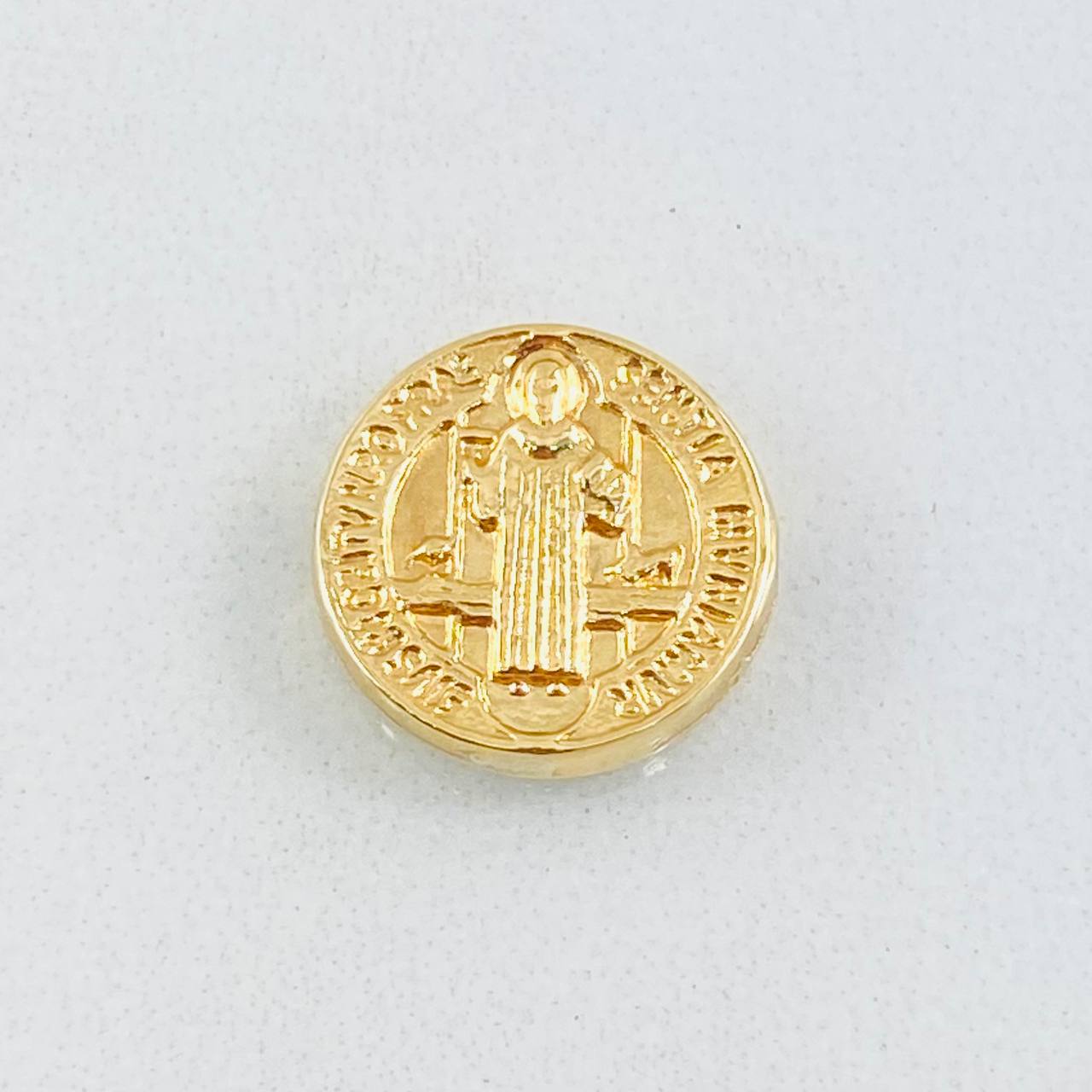 Herraje San Benito 0.7gr / 1.2cm / Oro Amarillo 18K