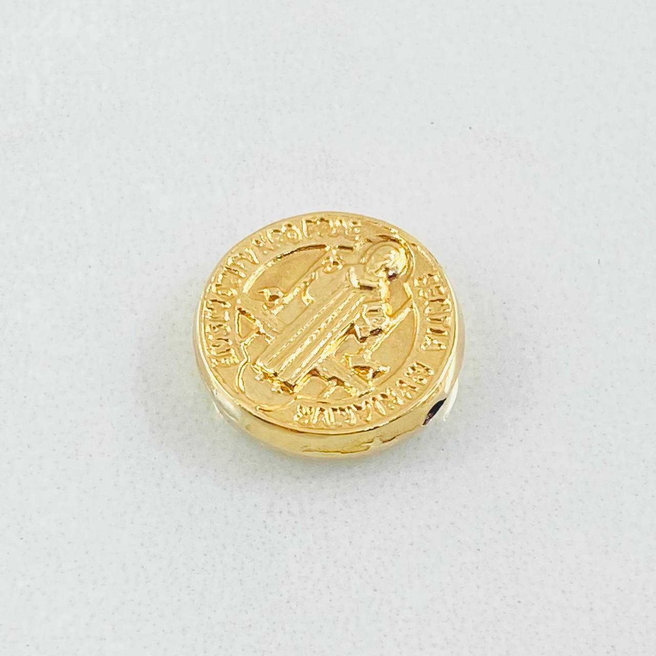 Herraje San Benito 0.7gr / 1.2cm / Oro Amarillo 18K