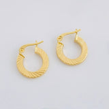 Candongas Valu 1.3g / 1.5cm Oro Amarillo 18K