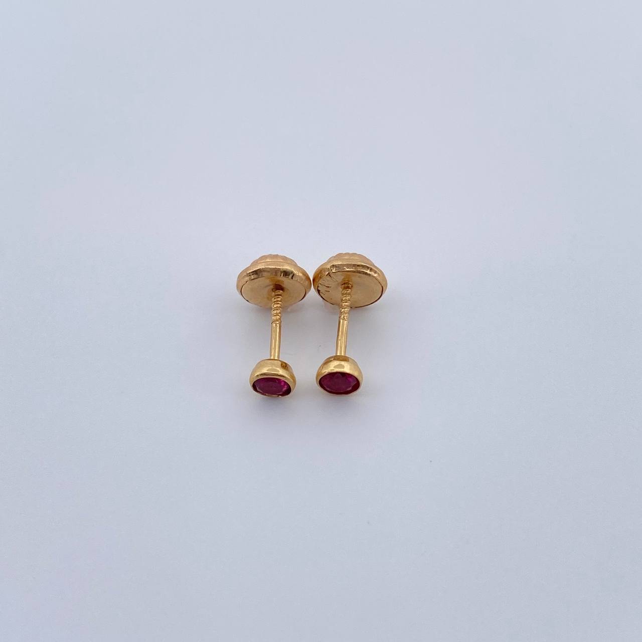 Topos Bisel 0.5gr / 3.2mm / Oro Amarillo 18K &
