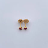 Topos Bisel 0.5gr / 3.2mm / Oro Amarillo 18K &