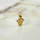 Dije Corona RX 1.1gr / 2cm / Oro Amarillo ©