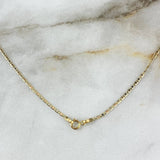 Cadena Plana 1.85gr / 60cm / 1.3mm Oro Amarillo +3 (Oferta) *