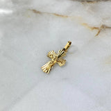 Dije Cristo 1.15gr / 2.7cm / Diamantado Oro Amarillo