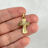 Dije Cristo 1.15gr / 2.7cm / Diamantado Oro Amarillo