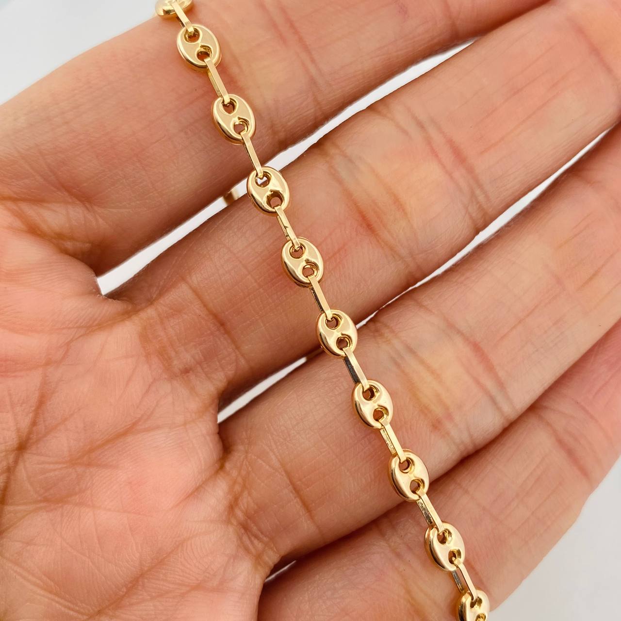 Pulso GC 2.6gr / 17.5cm / 4.1mm Oro Amarillo 18K &