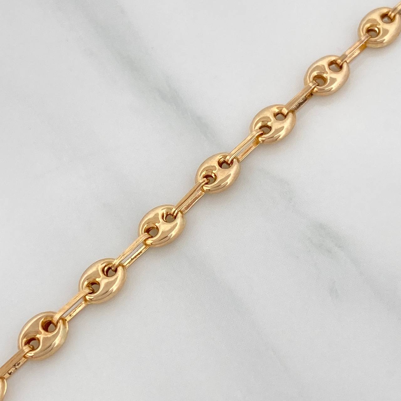 Pulso GC 2.8gr / 19cm / 4mm Oro Amarillo 18K &