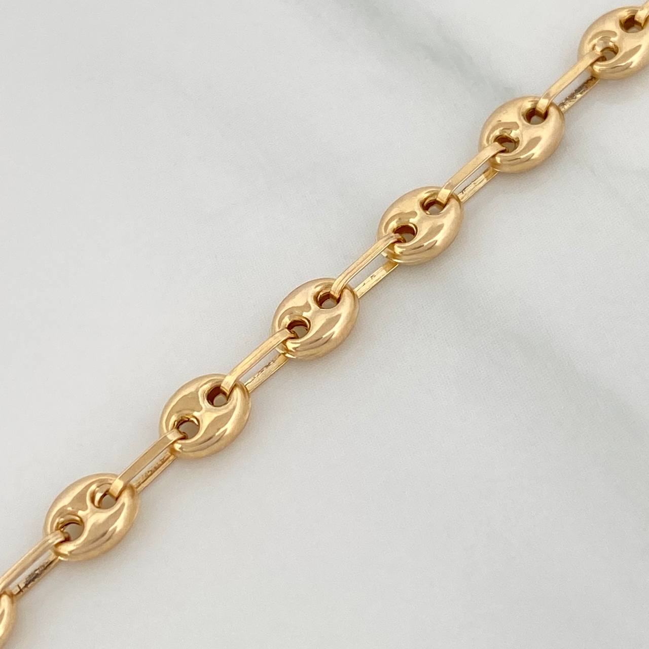 Pulso GC 2.5gr / 17cm / 4mm Oro Amarillo 18K &