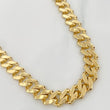 Cadena Cubana Infinito 37.15 g / 61 cm / 8 mm Oro Amarillo 18K