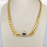 Cadena Cubana Infinito 37.15 g / 61 cm / 8 mm Oro Amarillo 18K
