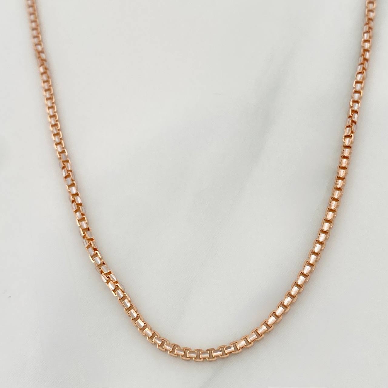 Cadena Veneciana 6.15 g / 40.5 cm / 1.5 mm Tres Oros 18K