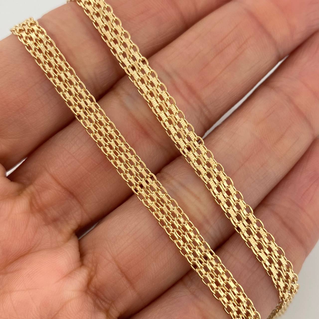 Cadena China 12.55 g / 51.5 cm / 5 mm Oro Amarillo 18K