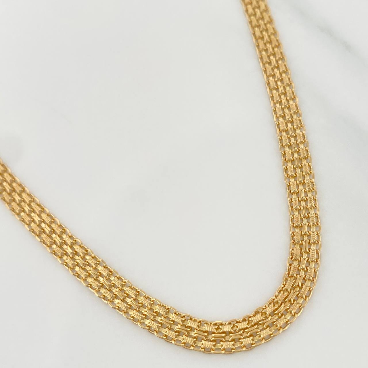 Cadena China 12.55 g / 51.5 cm / 5 mm Oro Amarillo 18K