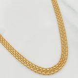 Cadena China 12.55 g / 51.5 cm / 5 mm Oro Amarillo 18K