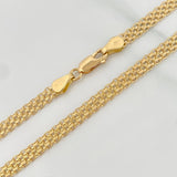 Cadena China 12.55 g / 51.5 cm / 5 mm Oro Amarillo 18K