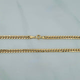 Cadena Cubana 4.5 g / 61 cm / 2.6 mm Oro Amarillo 18K