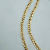 Cadena Cubana 4.5 g / 61 cm / 2.6 mm Oro Amarillo 18K