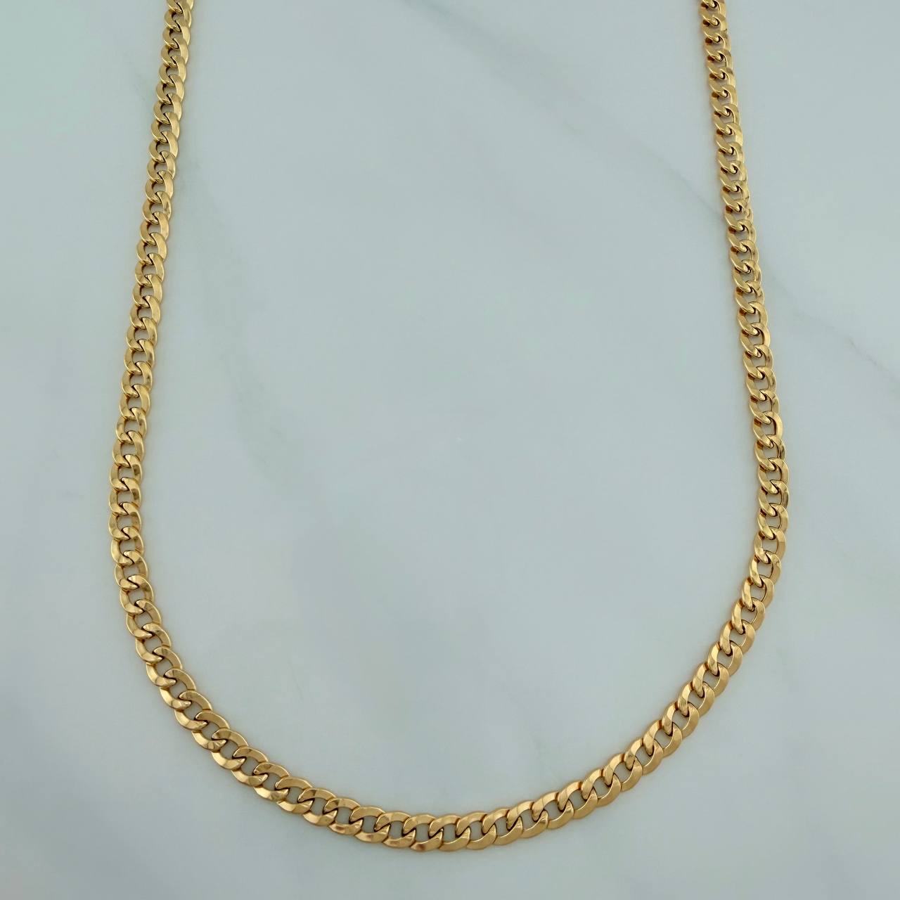Cadena Cubana 4.5 g / 61 cm / 2.6 mm Oro Amarillo 18K